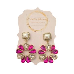 Fuchsia Teardrop Flower