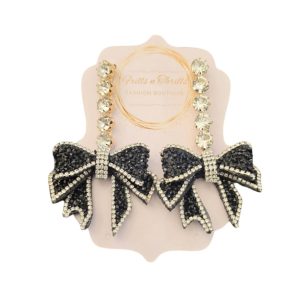 Bejewelled Crystal Bow