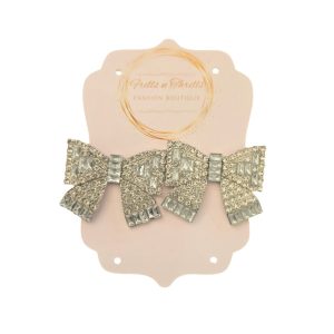 Oversized Crystal Bow