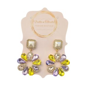 Yellow & Lilac Wreath