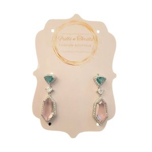 Teal & Blush Halo